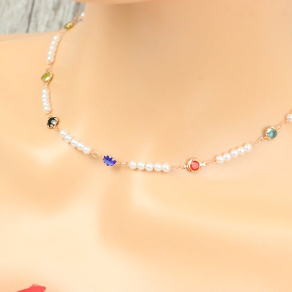 Minimalist Necklace Chain, Elegant Jewelry for Women & Girls | MLCRC1867 - Picture 7 of 10